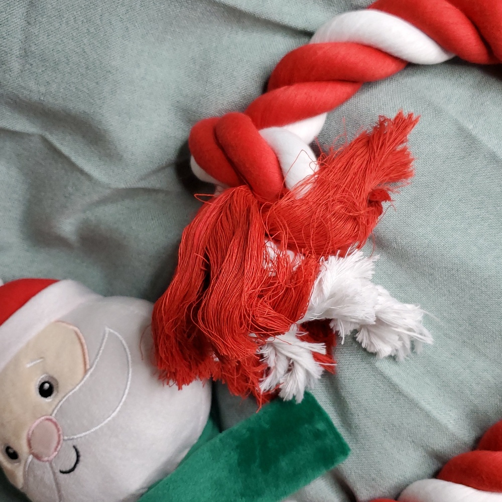 Santa Rope‎ Tug Toy - Picture 4 of 9